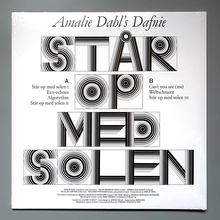 Amalie Dahl – <cite>Står op med solen </cite>album art