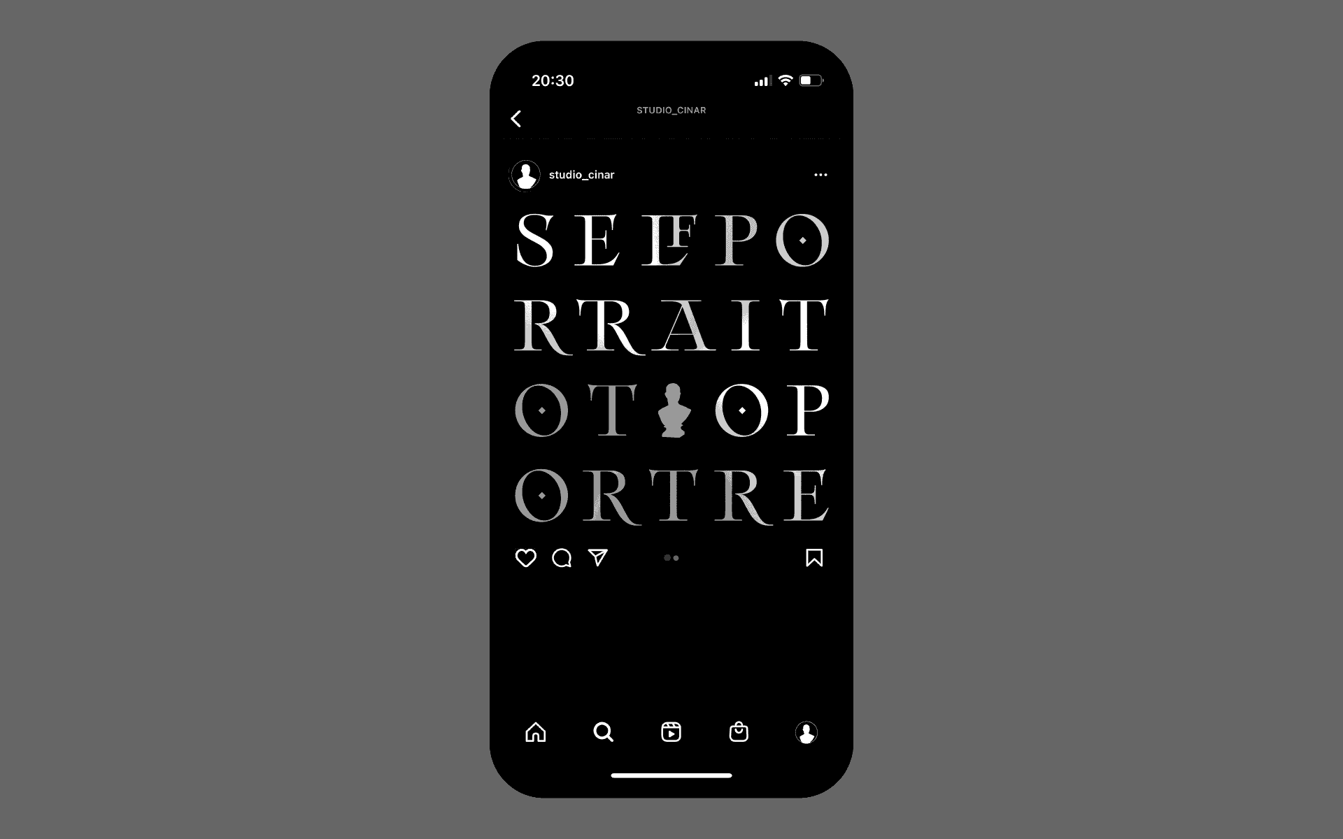 Hakan Çınar – Self portrait / Otoportre exhibition 3
