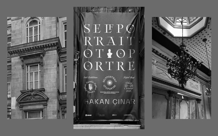 Hakan Çınar – Self portrait / Otoportre exhibition 4