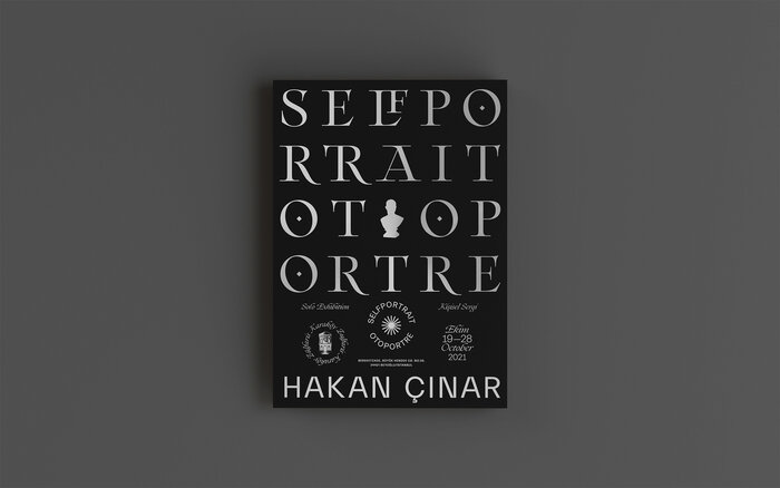 Hakan Çınar – Self portrait / Otoportre exhibition 5