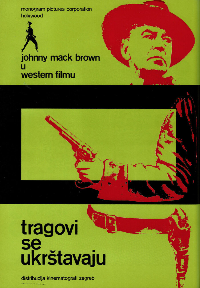 Poster for Tragovi se ukrštavaju (Crossed Trails, 1948)