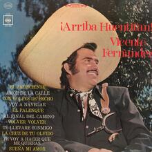 Vicente Fernández – <cite>¡Arriba Huentitán!</cite> album art