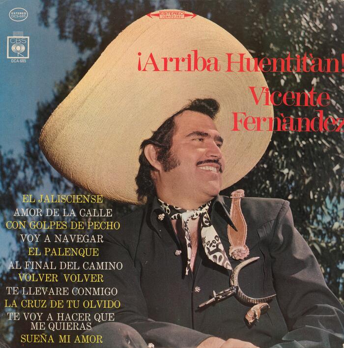 Vicente Fernández – ¡Arriba Huentitán! album art
