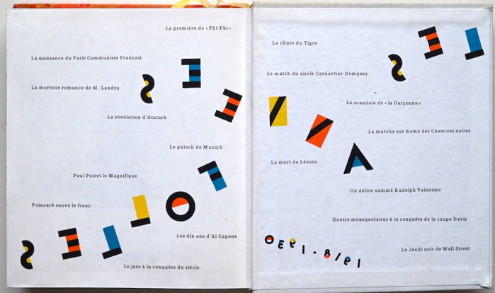For the endpapers at the back, the parts in Bifur were mirrored.