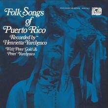 <cite>Folk Songs of Puerto Rico</cite> album art