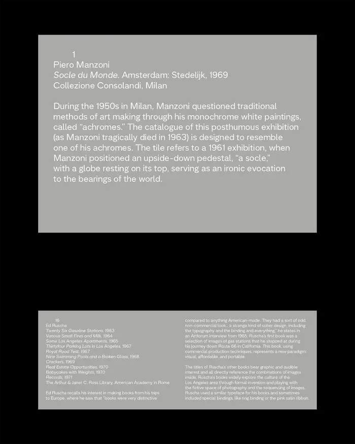 Artists Making Books exhibition at the American Academy in Rome 8