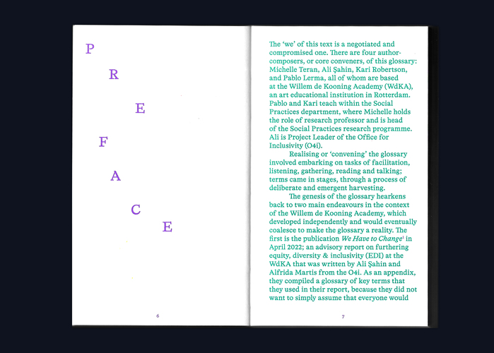Wor(l)ding: A Harvested Glossary for Social Justice in Arts Education and Beyond 2
