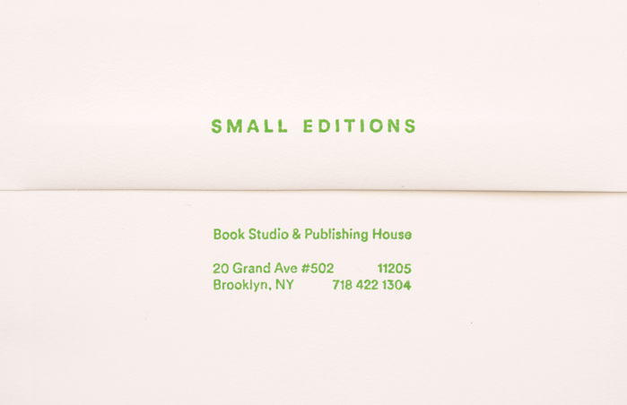 Small Editions visual identity 3