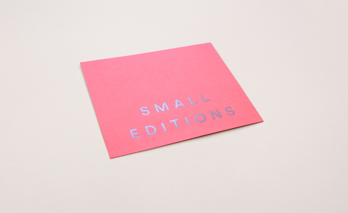 Small Editions visual identity 1