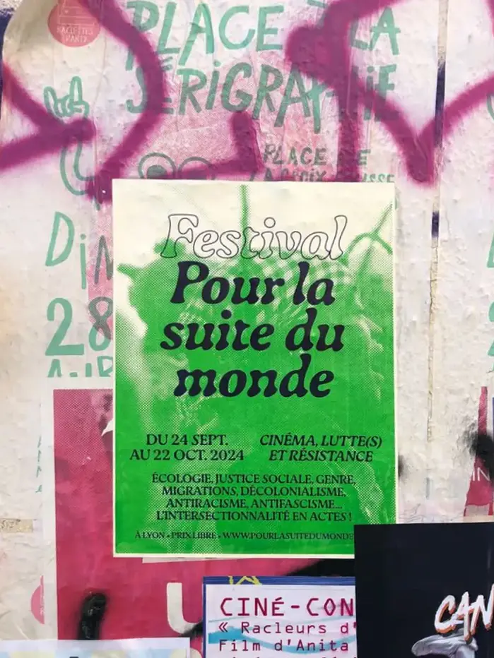 Festival Pour la suite du monde posters 2