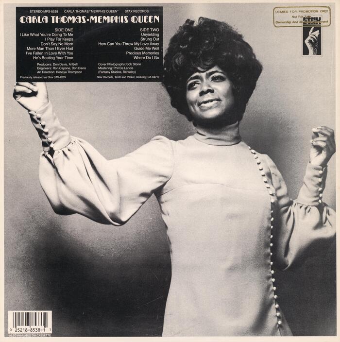 Carla Thomas – Memphis Queen album art 3