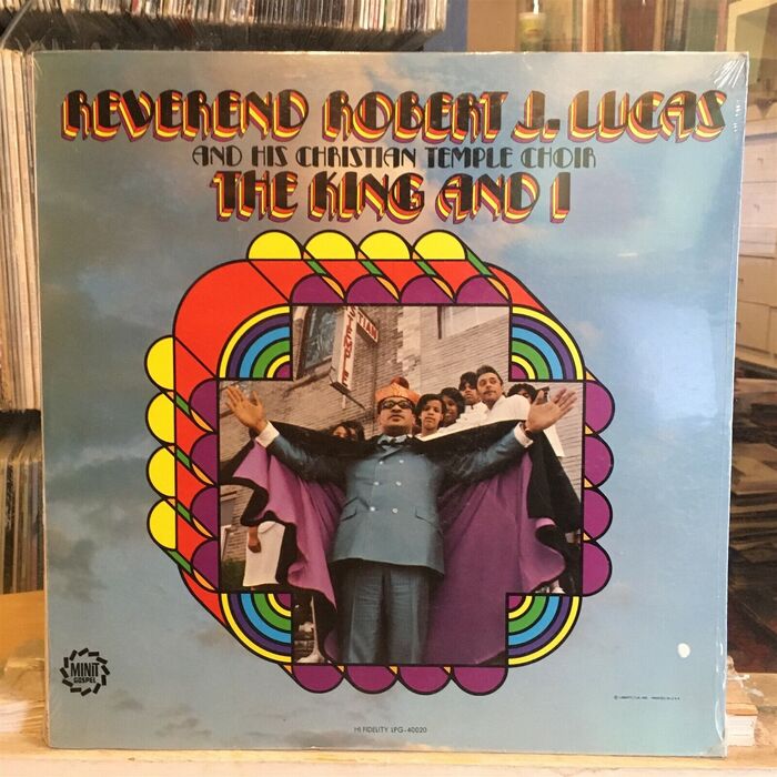 Reverend Robert J. Lucas and His Christian Temple Choir – The King and I album art