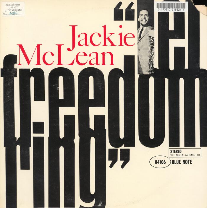Jackie McLean – Let Freedom Ring album art 2