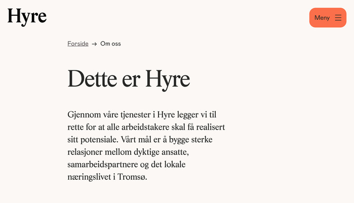 Hyre website 2
