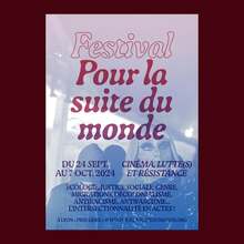 Festival Pour la suite du monde posters