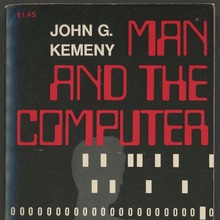 <cite>Man and the Computer</cite> <span>by John G. Kemeny</span>