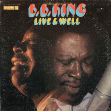 B.B. King – <cite>Live &amp; Well</cite> album art