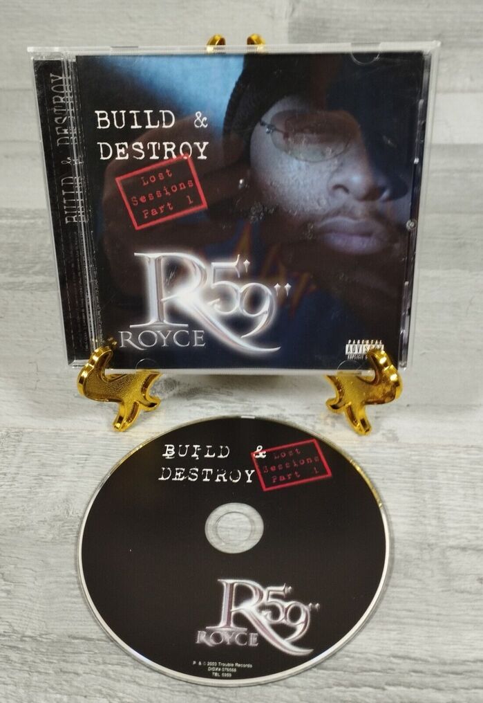 Royce Da 5′9″ – Build &amp; Destroy cover art 1