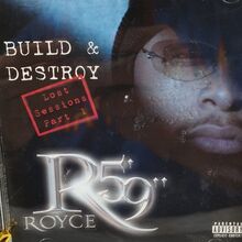 Royce Da 5′9″ – <cite>Build &amp; Destroy</cite> cover art