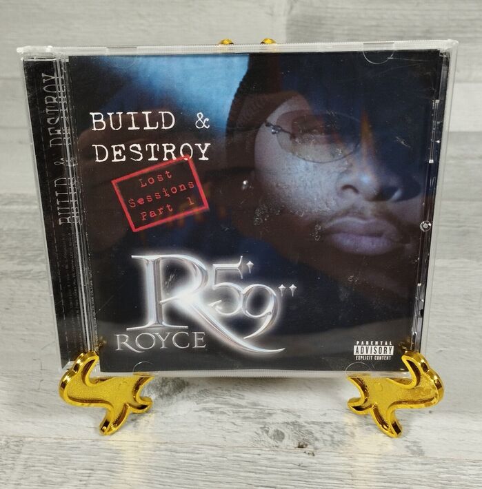 Royce Da 5′9″ – Build &amp; Destroy cover art 2
