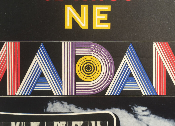 Se mnou ne madam Czechoslovak movie poster 3