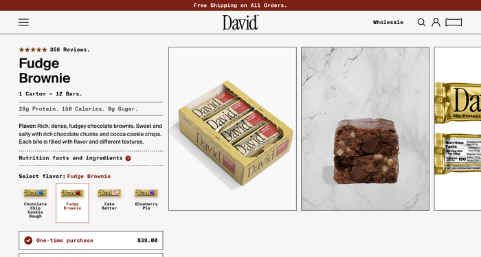 David protein bars 7