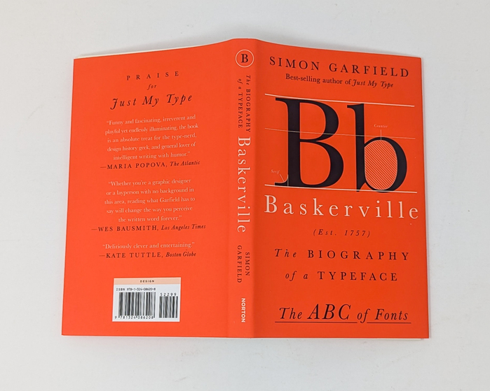 The ABC of Fonts by Simon Garfield, book jackets and campaign 3