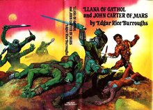 <cite>Llana of Gathol</cite> and <cite>John Carter of Mars</cite> by Edgar Rice Burroughs