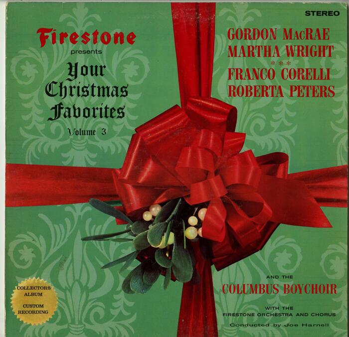 Firestone Presents Your Christmas Favorites album series 3