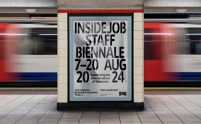 Mockup showing the poster