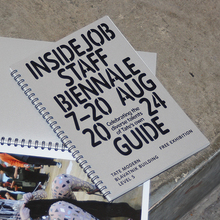 <cite>Inside Job Staff Biennale 2024</cite> at Tate Modern