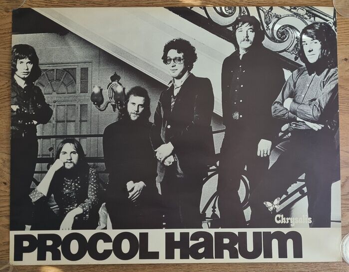 English rock band Procol Harum made their first release on US Chrysalis in 1973.