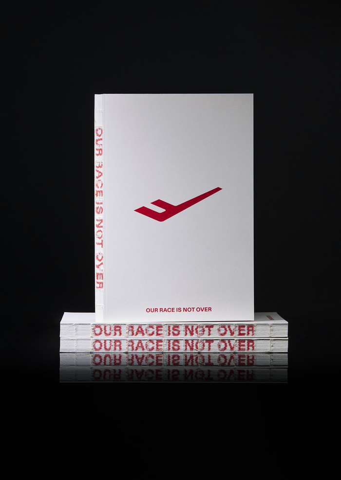 OUR RACE IS NOT OVER, PRO-SPECS brand book 1