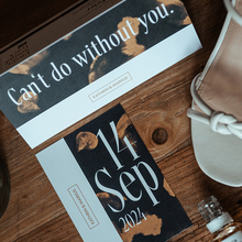 “Can’t do without you.” wedding