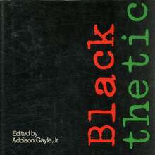 <cite>The Black Aesthetic</cite> by <span>Addison Gayle Jr.</span>