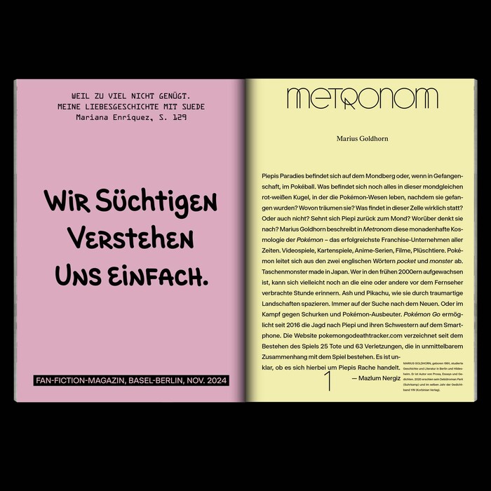 Danke fan fiction magazine, no.&nbsp;1 4