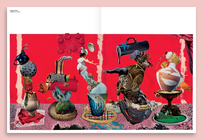 Sperad showing Lex Vögtli’s Balance collage