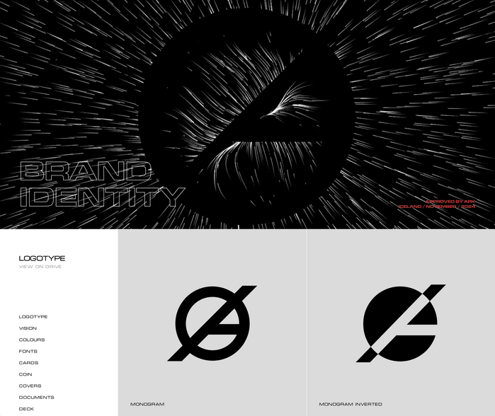 Zenno Astronautics brand identity 1