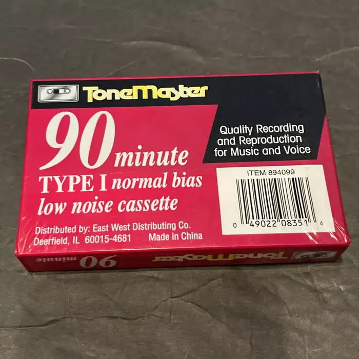 ToneMaster compact cassettes 6