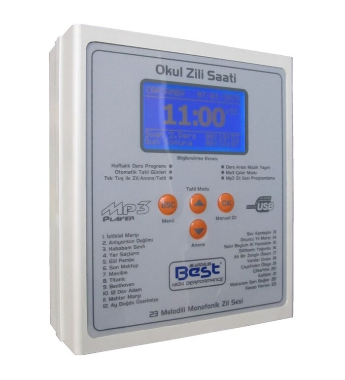 Variant with MP3 player and USB support