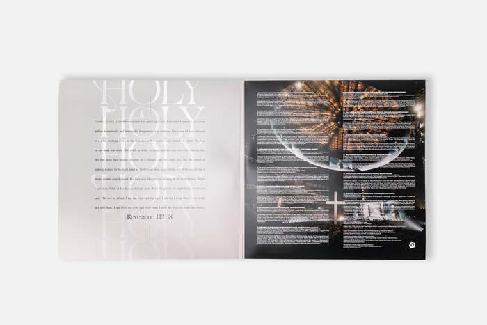 Passion band identity and album art 17