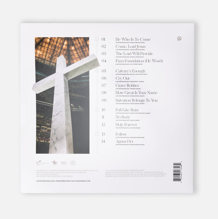 Passion band identity and album art 18