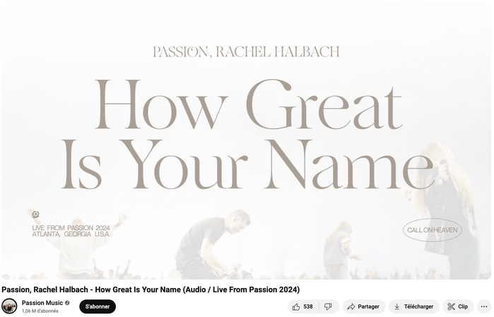 Passion band identity and album art 19