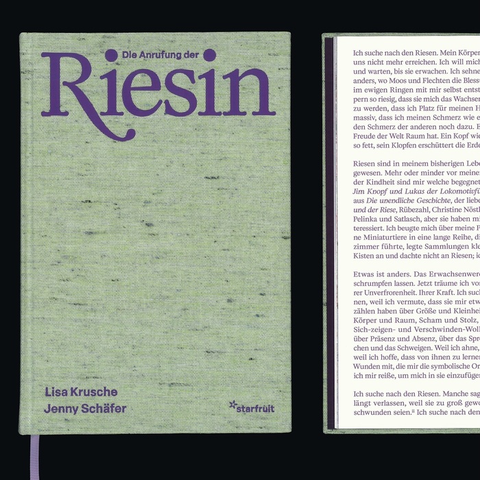 Die Anrufung der Riesin by Lisa Krusche and Jenny Schäfer 1