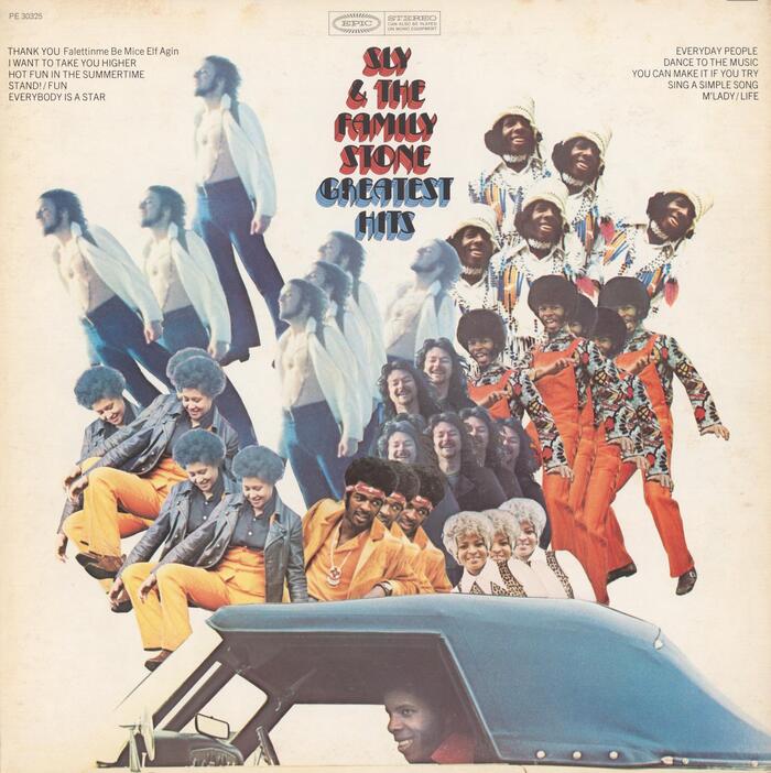 Sly &amp; The Family Stone – Greatest Hits album art 1