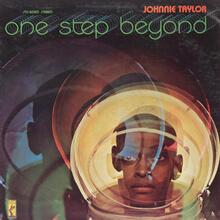 Johnnie Taylor – <cite>One Step Beyond</cite> album art