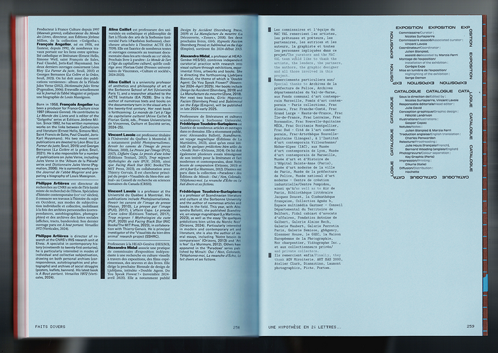 The list of contributors on the left combines  with .