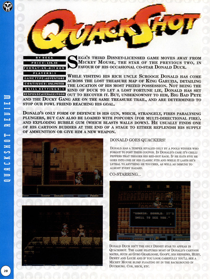 Page 20, showing Modula Serif, Oakland 6, and .