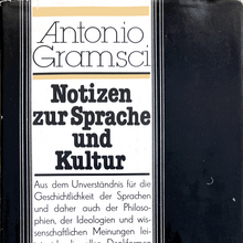 <cite>Notizen zur Sprache und Kultur</cite> by Antonio Gramsci