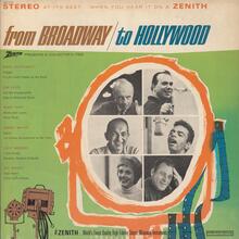 <cite>From Broadway to Hollywood</cite> album art